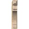 Ekena Millwork Merced Rough Sawn Craftsman Outlooker, Douglas Fir, 8"W x 30"D x 38"H OUT08X30X38MRC04RDF - alternate 2